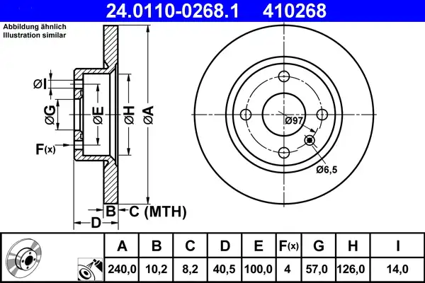 ATE 24.0110-0268.1