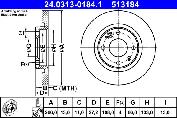ATE 24.0313-0184.1