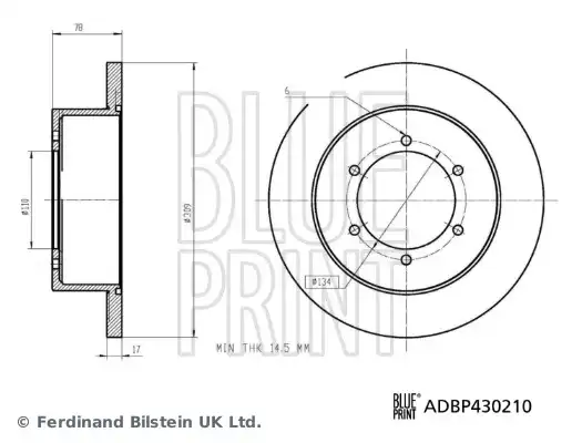 BLUE PRINT ADBP430210