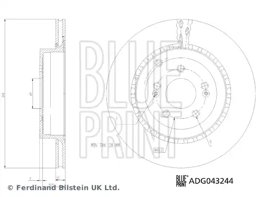 BLUE PRINT ADG043244