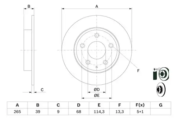 BOSCH 0 986 479 E54