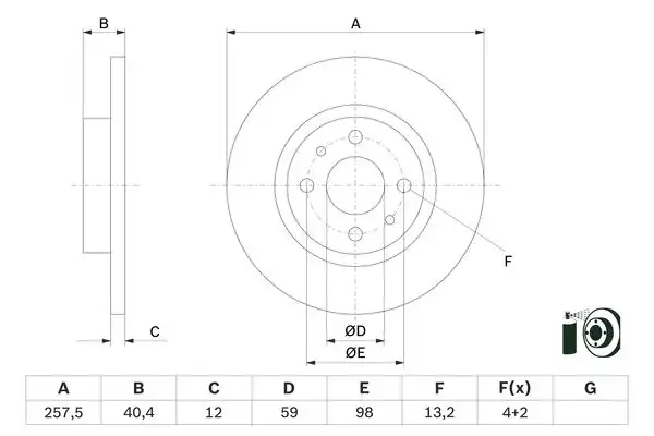 BOSCH 0 986 479 E65