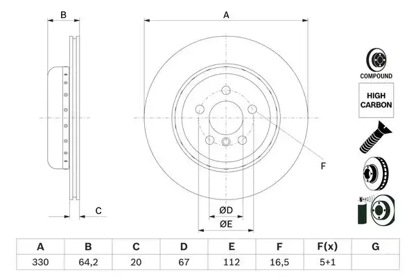 BOSCH 0 986 479 G15