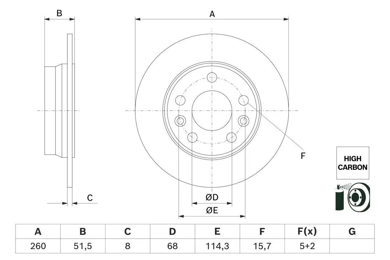 BOSCH 0 986 479 H61