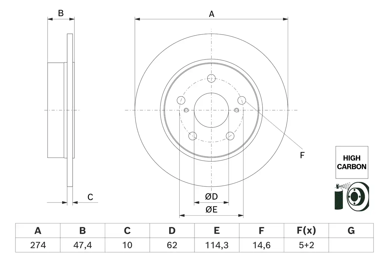 BOSCH 0 986 479 H62