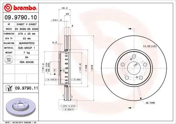 BREMBO 09.9790.11
