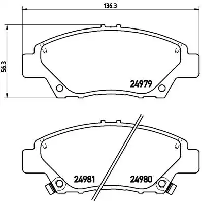 BREMBO P 28 050X