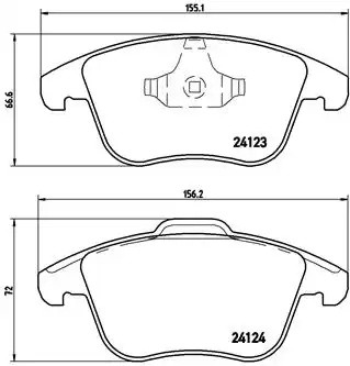 BREMBO P 44 020X