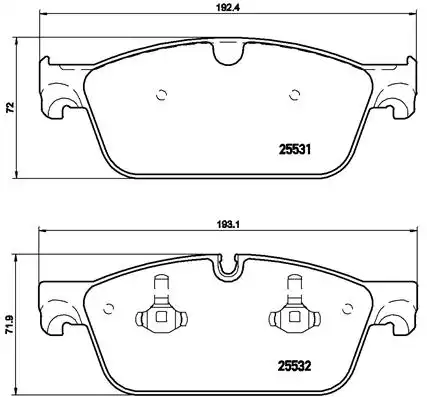 BREMBO P 50 102X