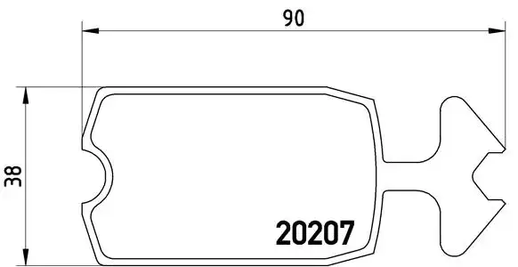 BREMBO P 61 002