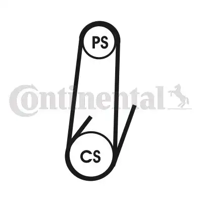 CONTITECH 4PK1102 ELAST