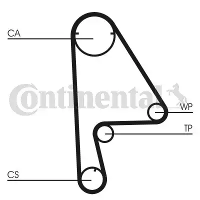 CONTITECH CT862WP1