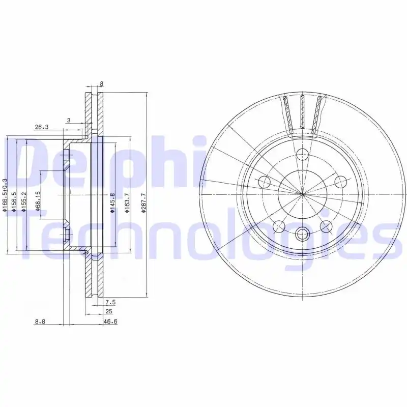 DELPHI BG3025