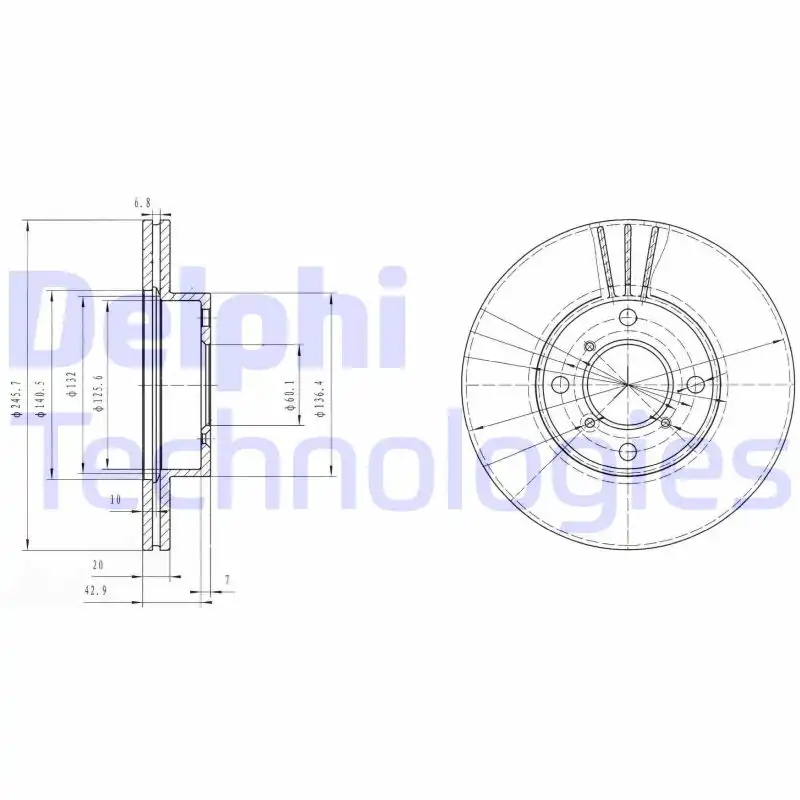 DELPHI BG3341