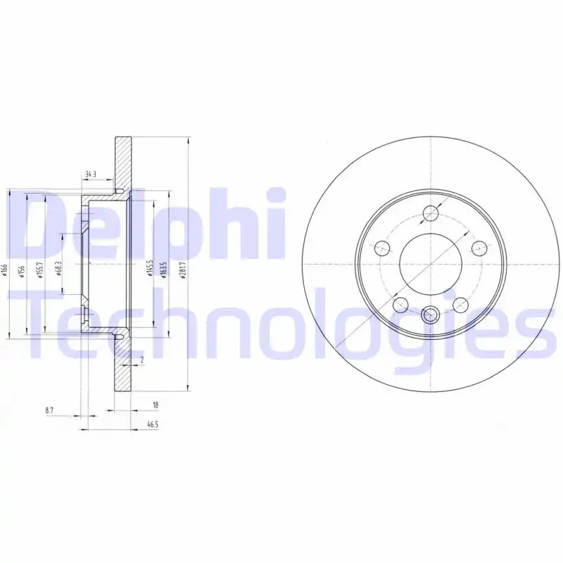 DELPHI BG3415