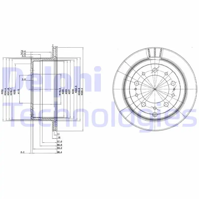 DELPHI BG3534