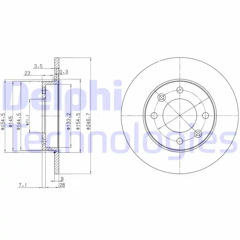 DELPHI BG3653
