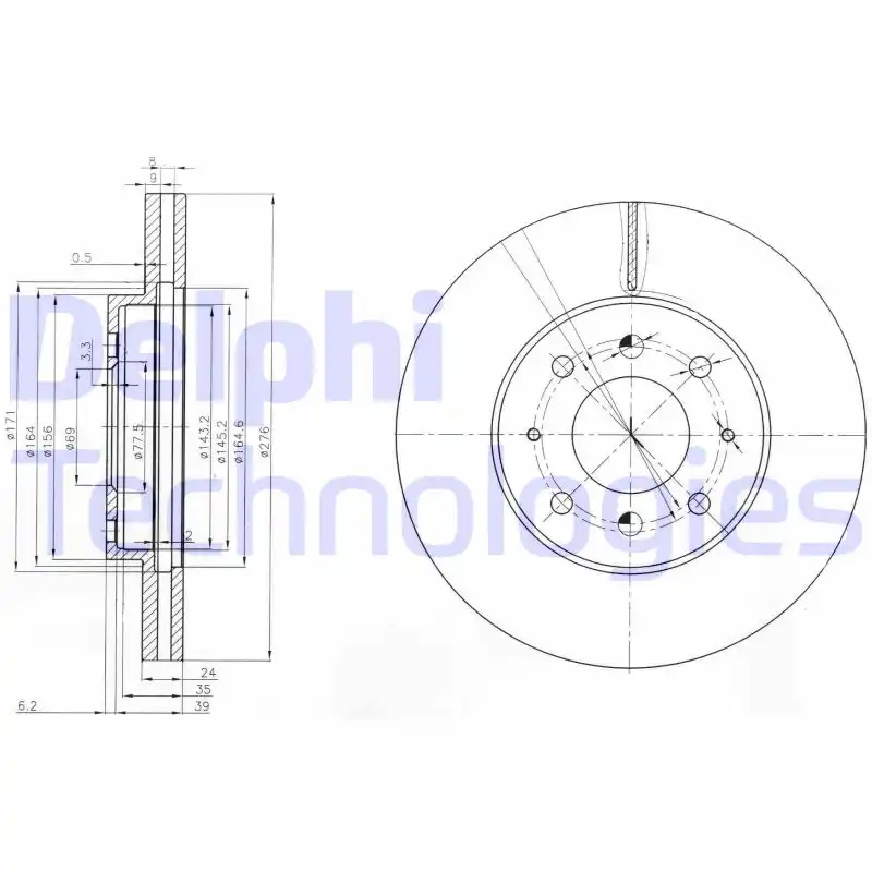DELPHI BG3810