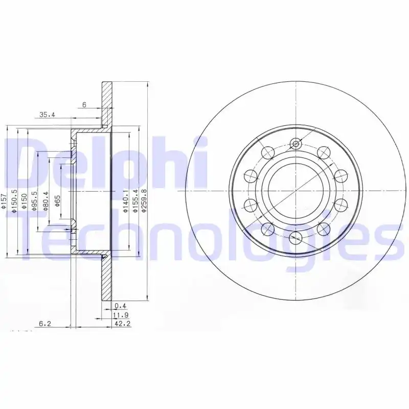 DELPHI BG3890C