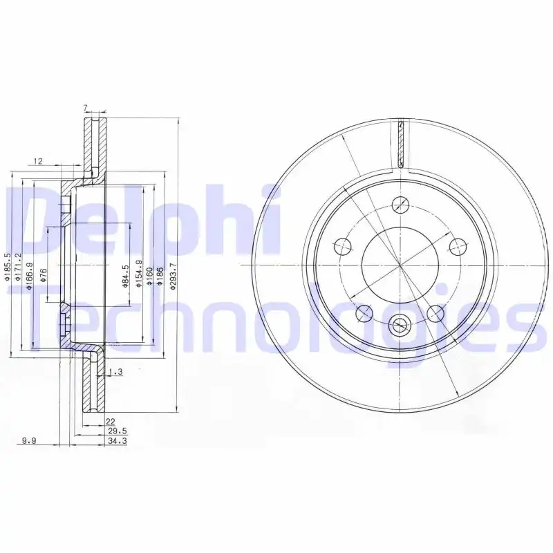 DELPHI BG3893