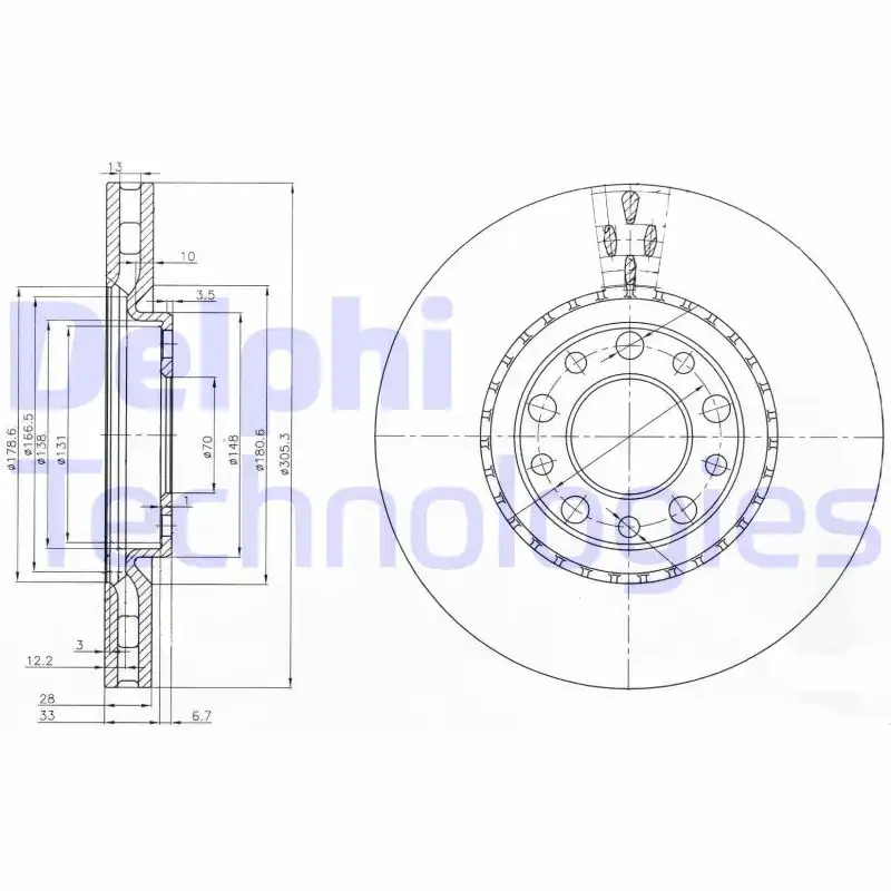DELPHI BG3951