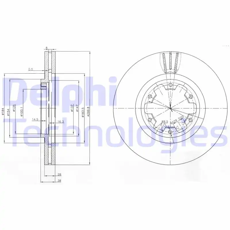 DELPHI BG3972