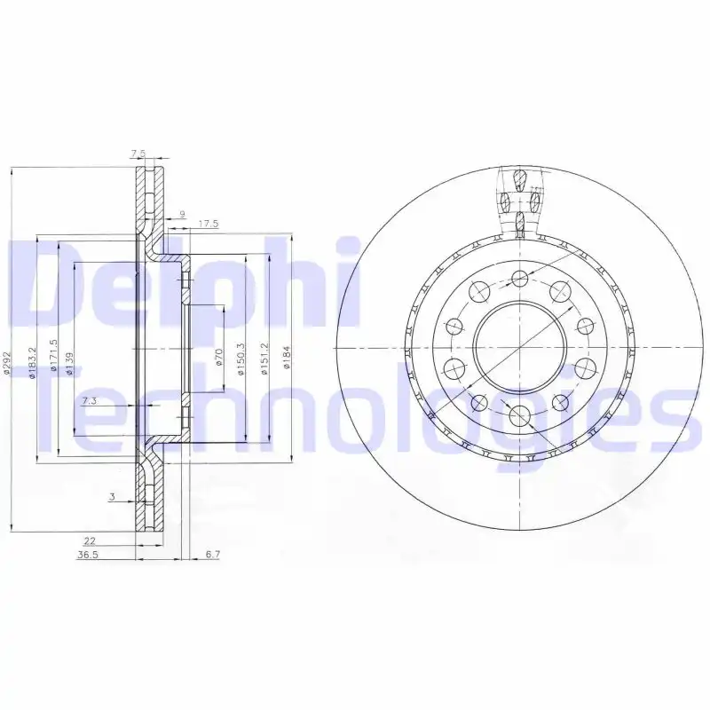 DELPHI BG3995