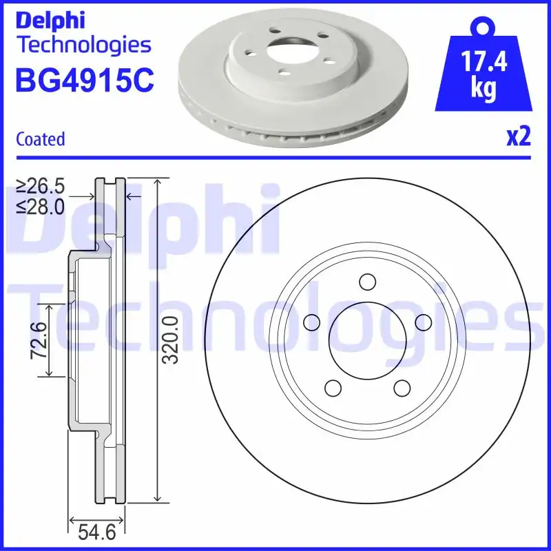 DELPHI BG4915C