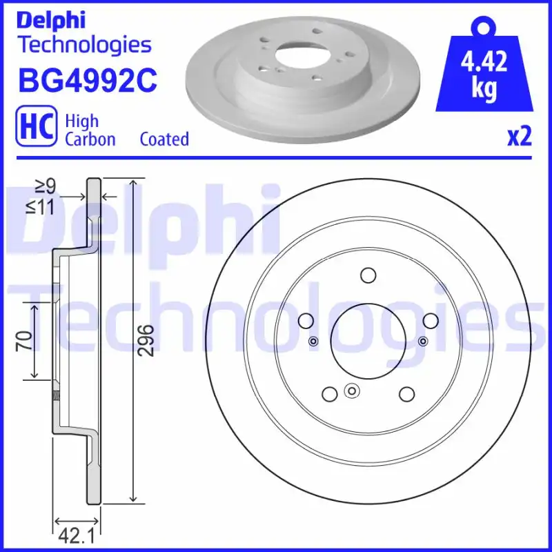 DELPHI BG4992C