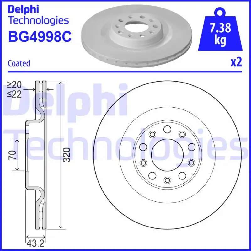DELPHI BG4998C