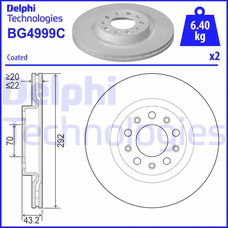 DELPHI BG4999C