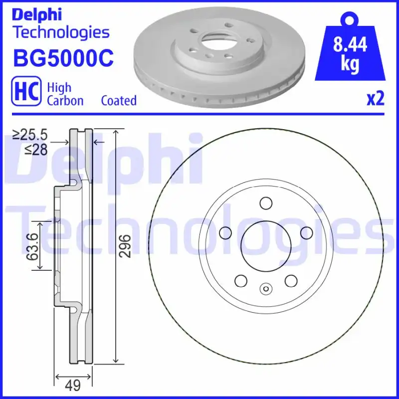 DELPHI BG5000C