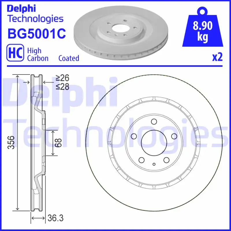 DELPHI BG5001C