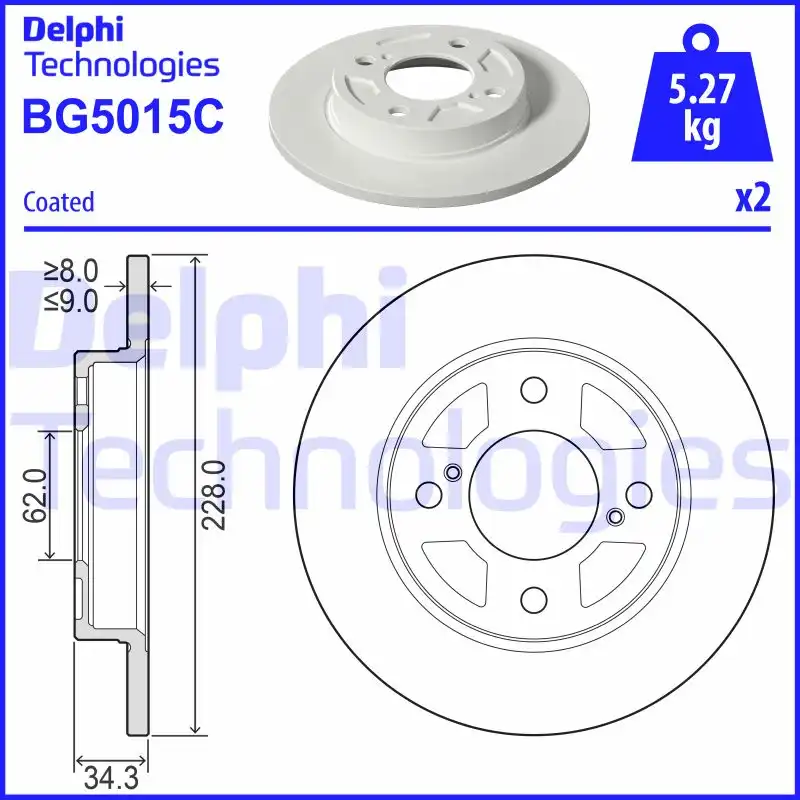 DELPHI BG5015C