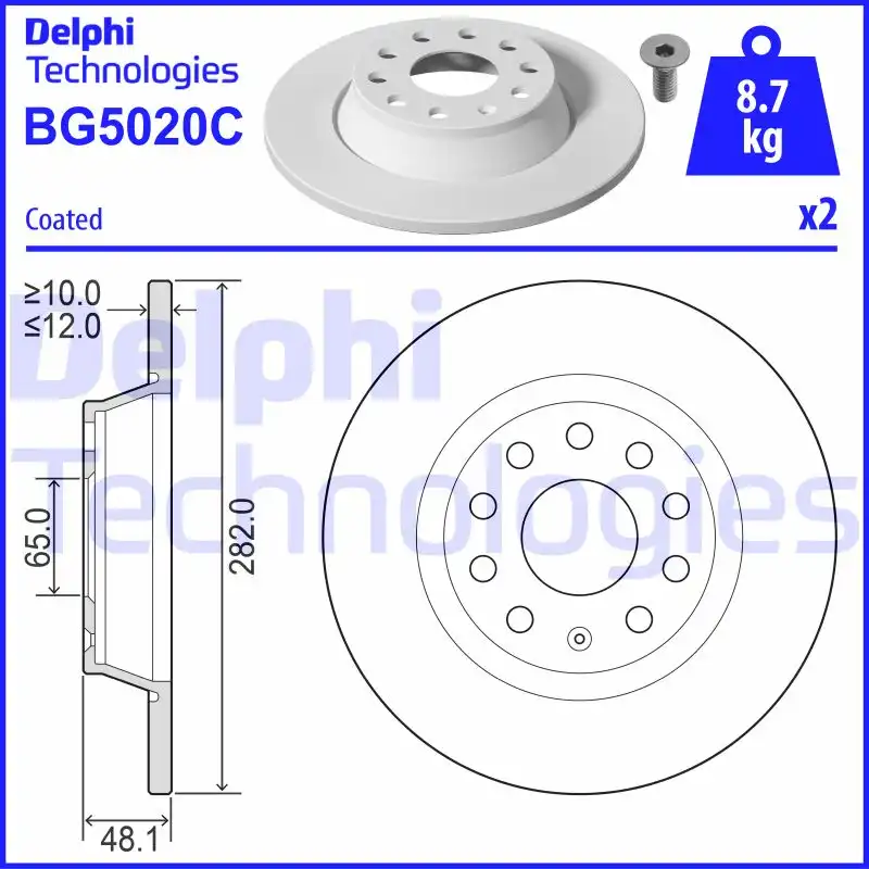 DELPHI BG5020C