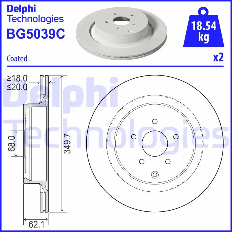 DELPHI BG5039C