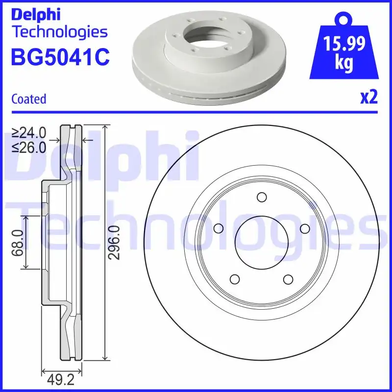 DELPHI BG5041C