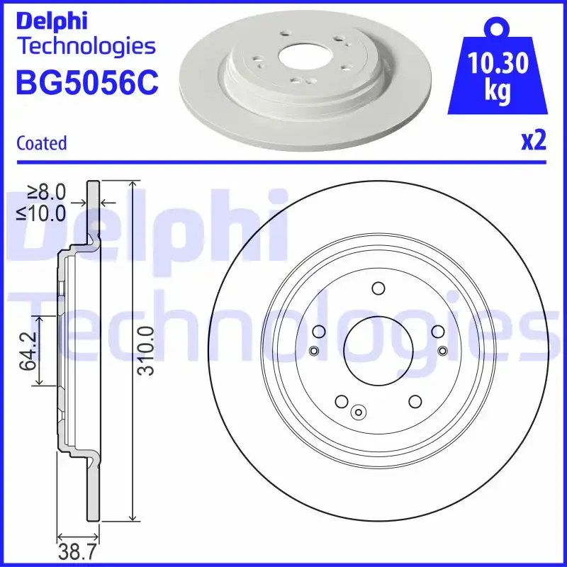 DELPHI BG5056C