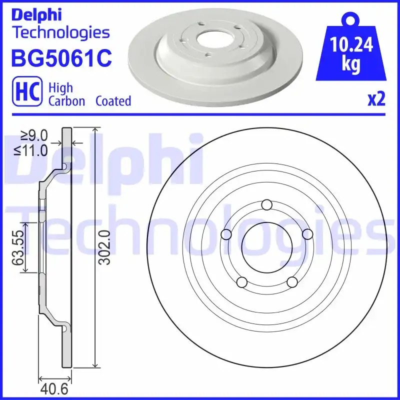 DELPHI BG5061C