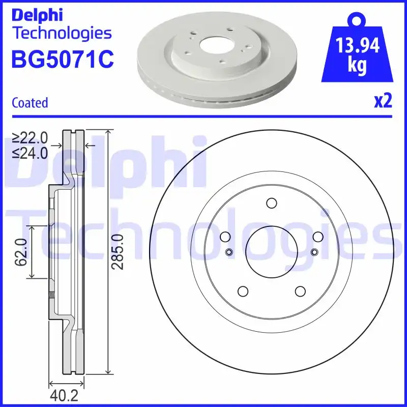 DELPHI BG5071C