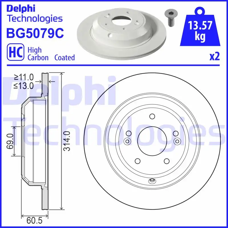 DELPHI BG5079C
