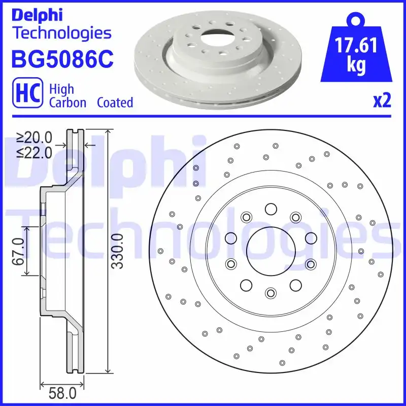 DELPHI BG5086C