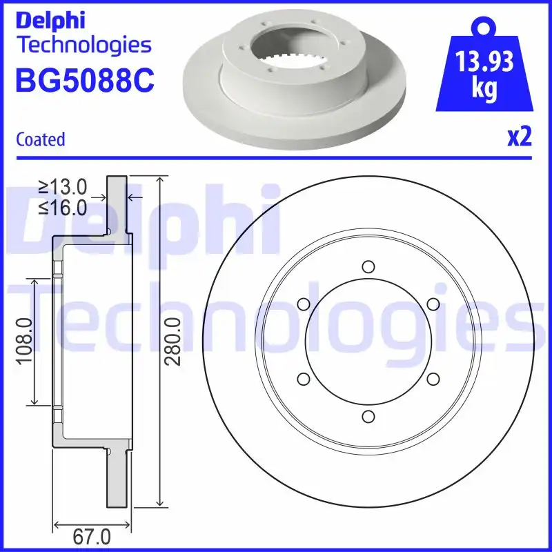 DELPHI BG5088C