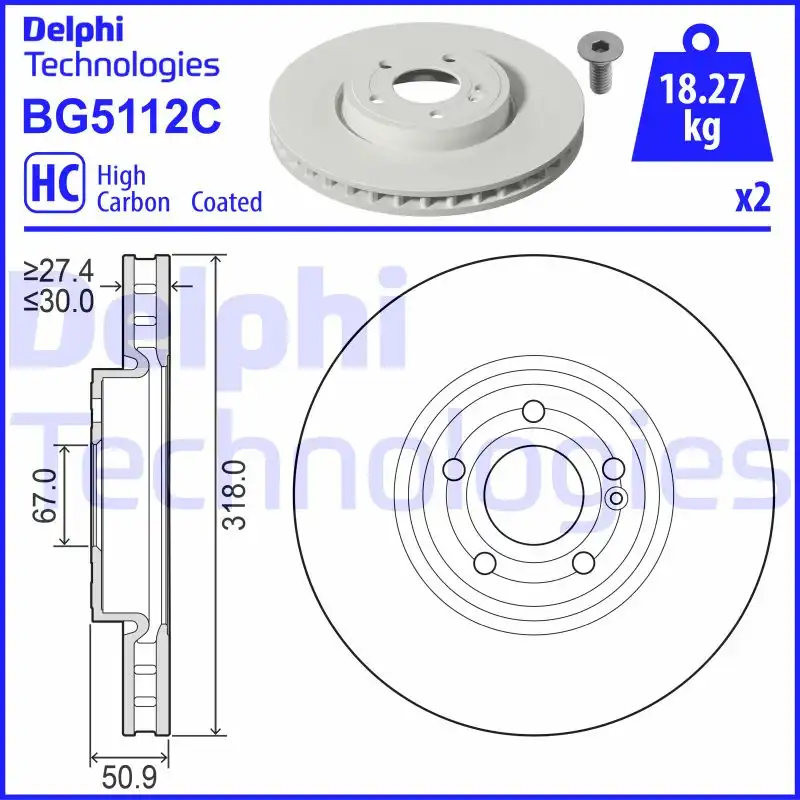 DELPHI BG5112C
