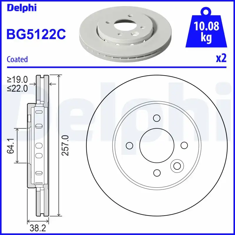 DELPHI BG5122C