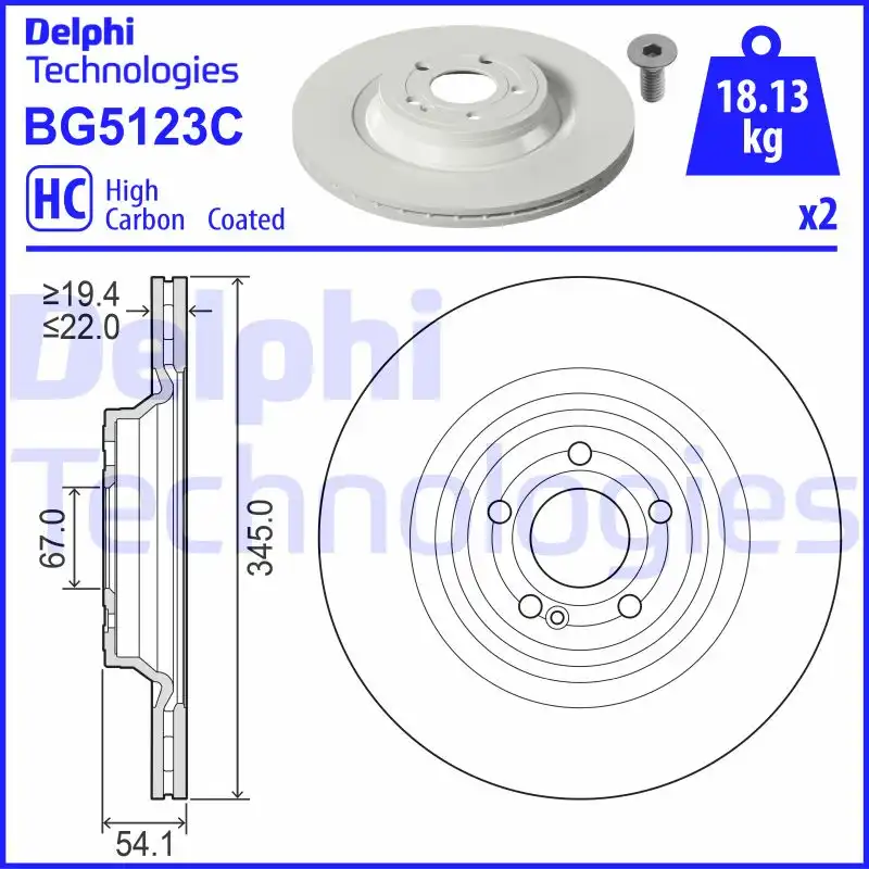 DELPHI BG5123C