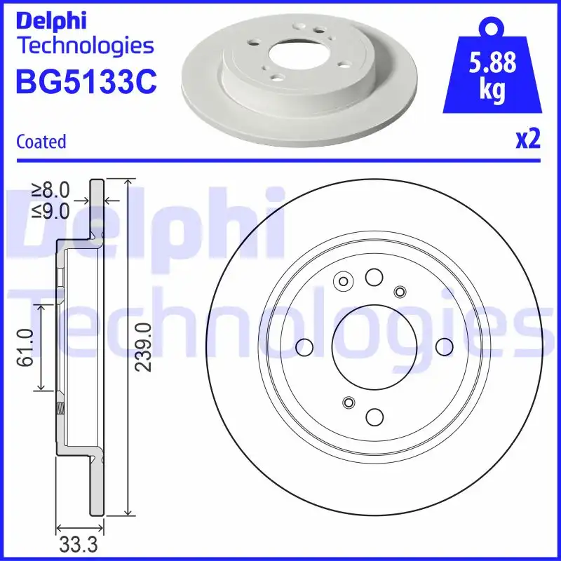 DELPHI BG5133C