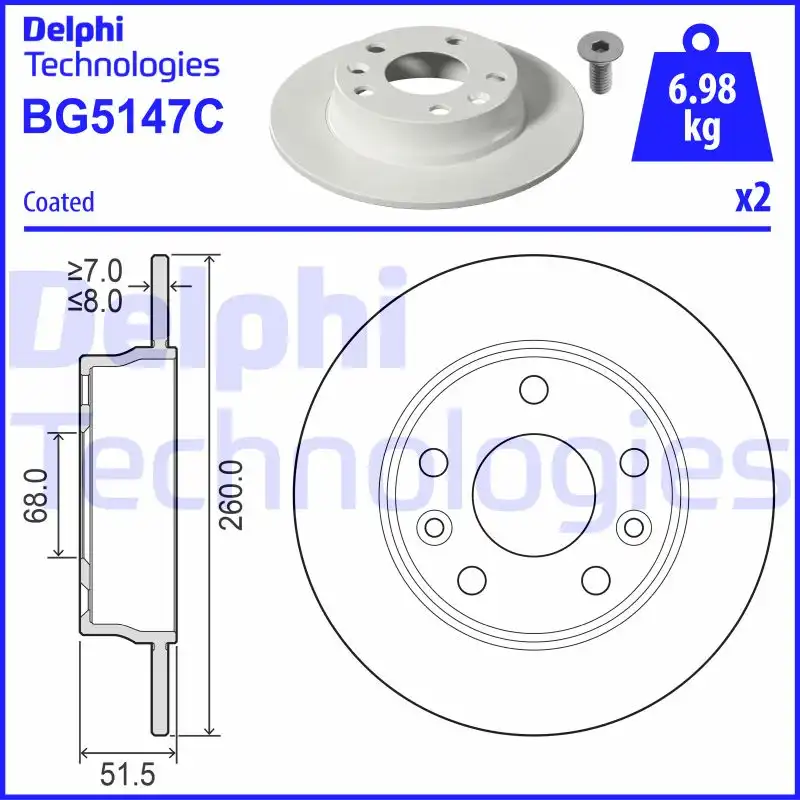 DELPHI BG5147C