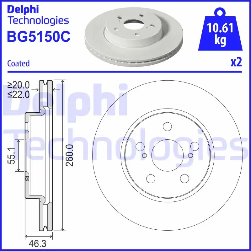 DELPHI BG5150C