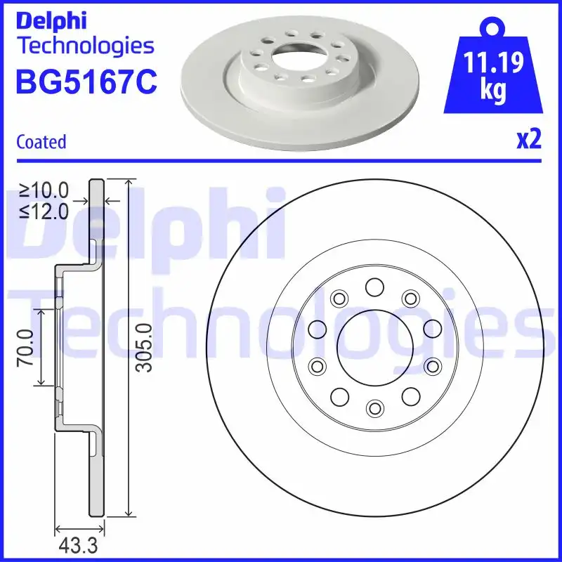 DELPHI BG5167C